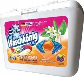 WASCHKONIG King of Laundry Kapsle na prádlo pro barevné prádlo 35 ks.
