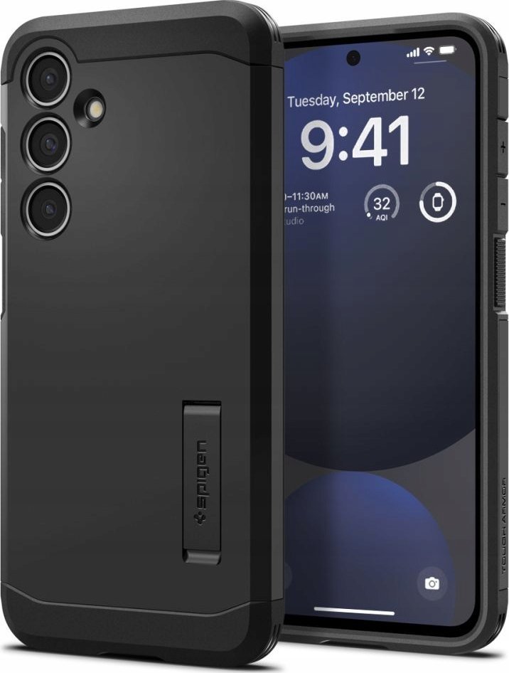 Spigen Pouzdro Tough Armor, černé - Samsung Galaxy S24 FE