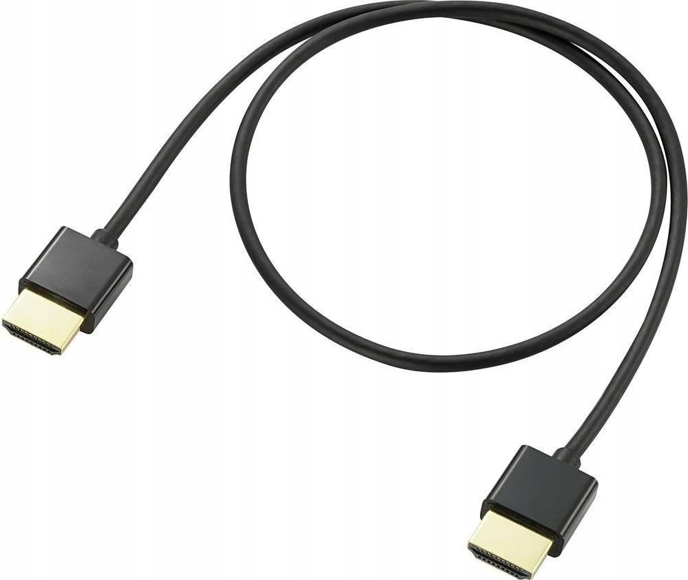 SpeaKa Kabel SpeaKa Professional SP-9070576, 0,5 m, HDMI typ A (standardní), HDMI typ A (standardní), 10,2 Gbit/s, Audio Return Channel (ARC), černý