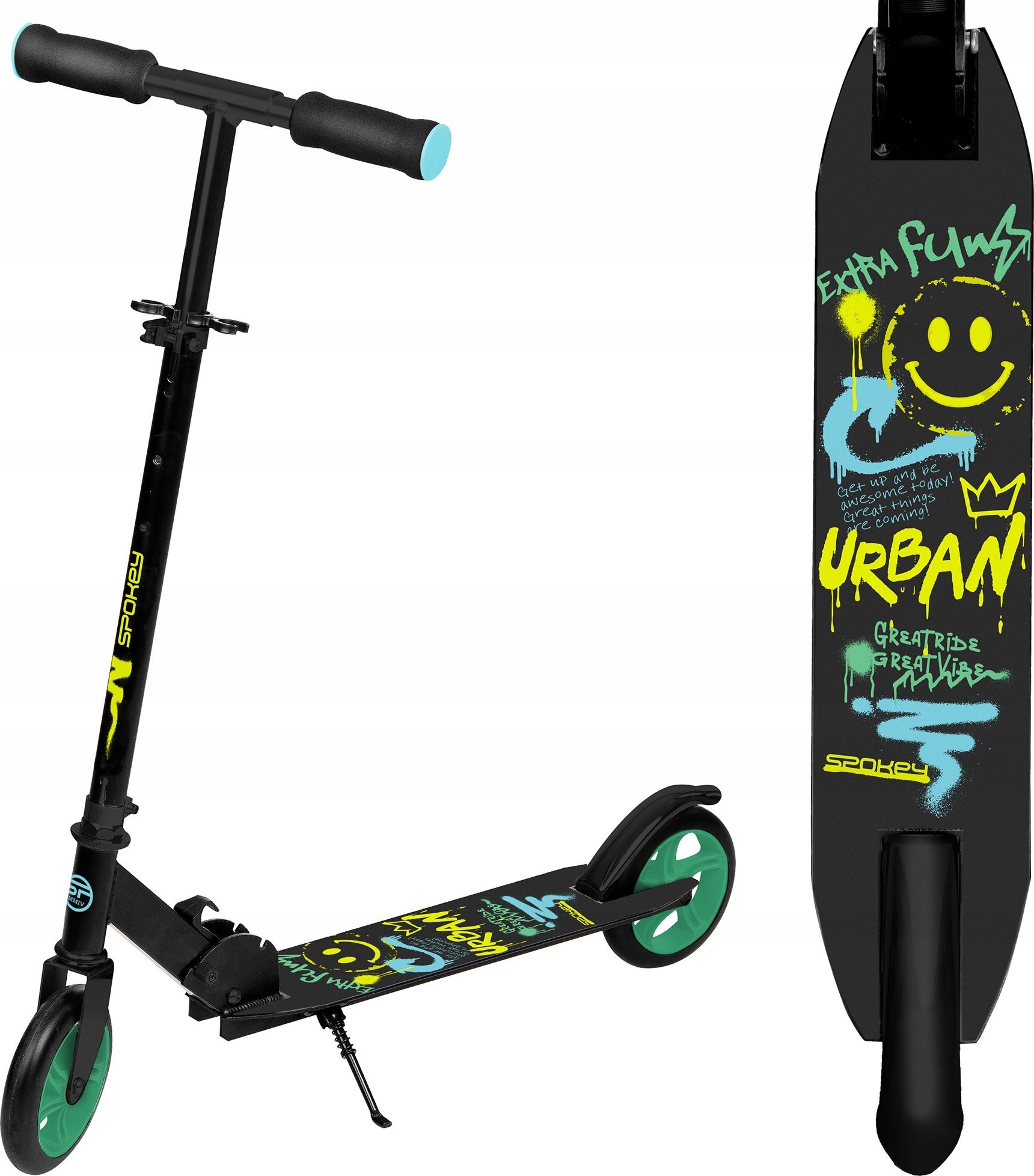 Spokey Koloběžka NOTUS Scooter 145 BK