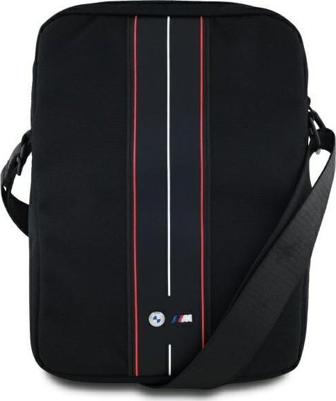 BMW taška BMW BMTB10COMPVSKR Tablet Bag 10 Black Nylon Red Stripe