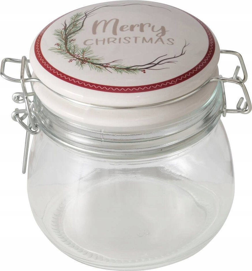 Boltze Porcelánová dóza s víčkem CHARLENE, 450 ml