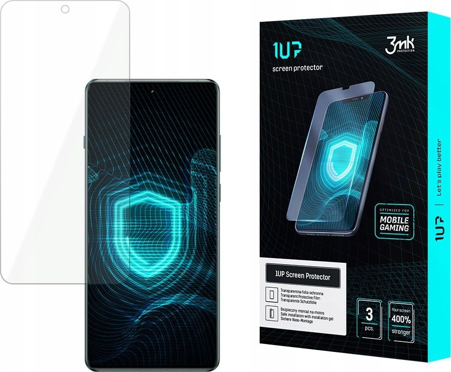 3mk ochranná fólie 1UP pro OnePlus 12 (3ks)