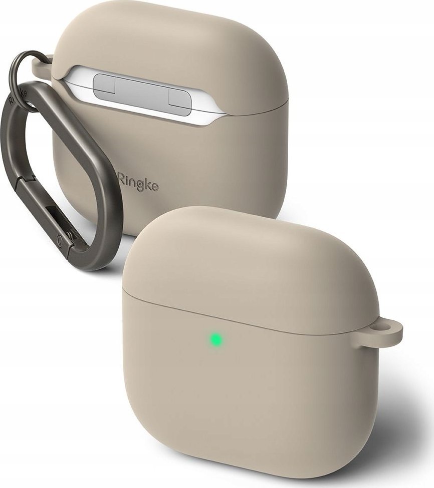 Ringke Silikonový kryt Ringke pro Apple AirPods 4, kamenný