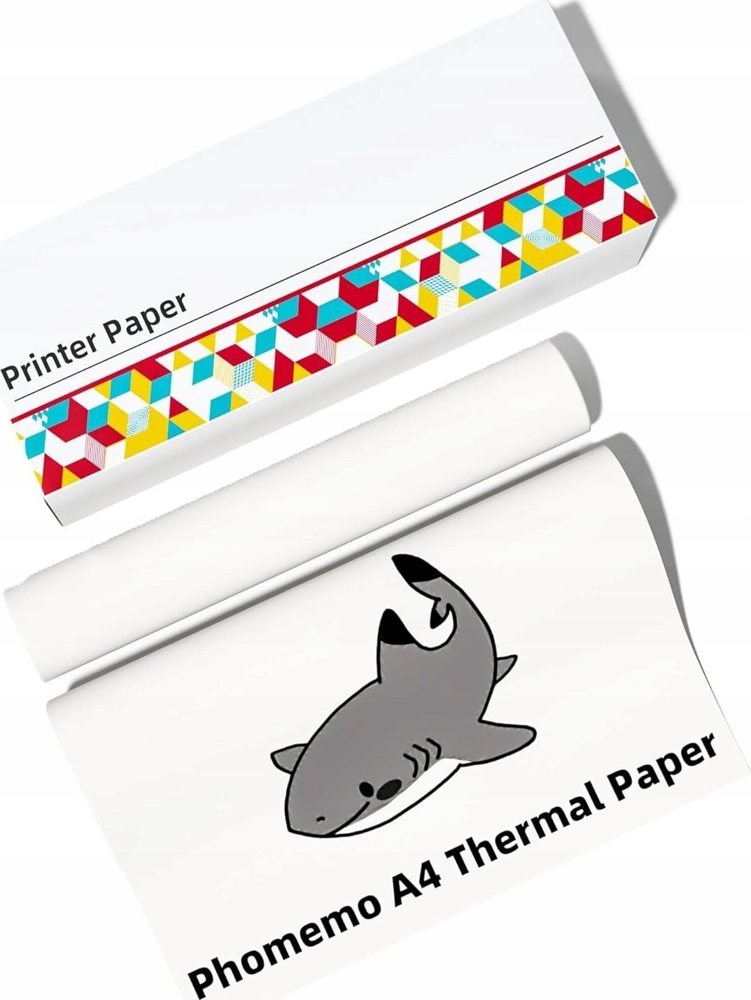 Phomemo Termopapír vložka, 2 role, role s dopisním papírem 216 mm, pro Phomemo M832 / Q22-RMSG10-LTRM8
