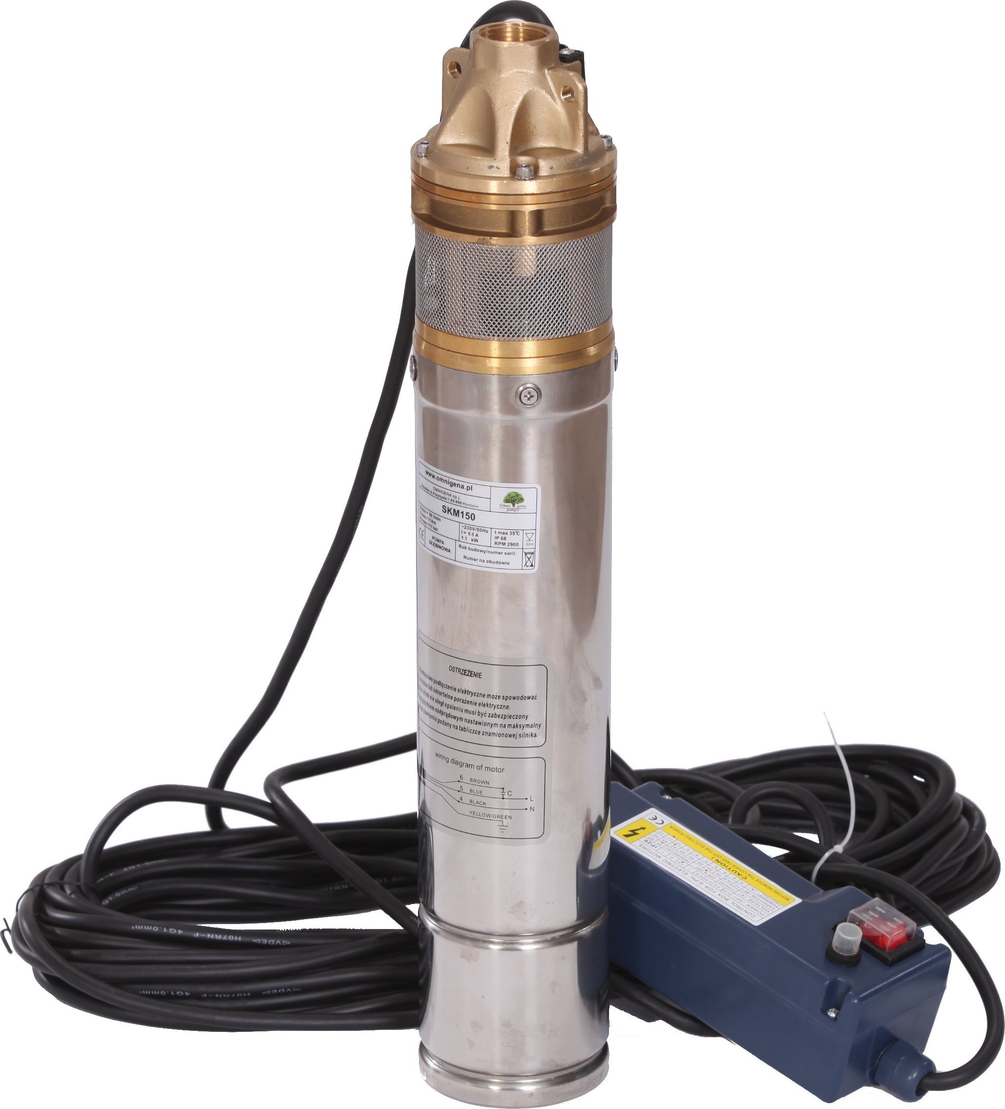 Omnigena ponorné čerpadlo - SKM 200 41,5kW 220V OMNIGENA