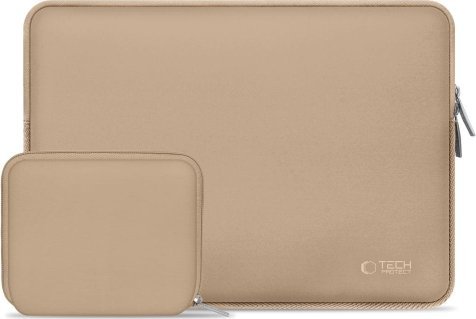 Tech-Protect Taška TECH-PROTECT NEOSLIM NA NOTEBOOK 15-16 CAFFE LATTE