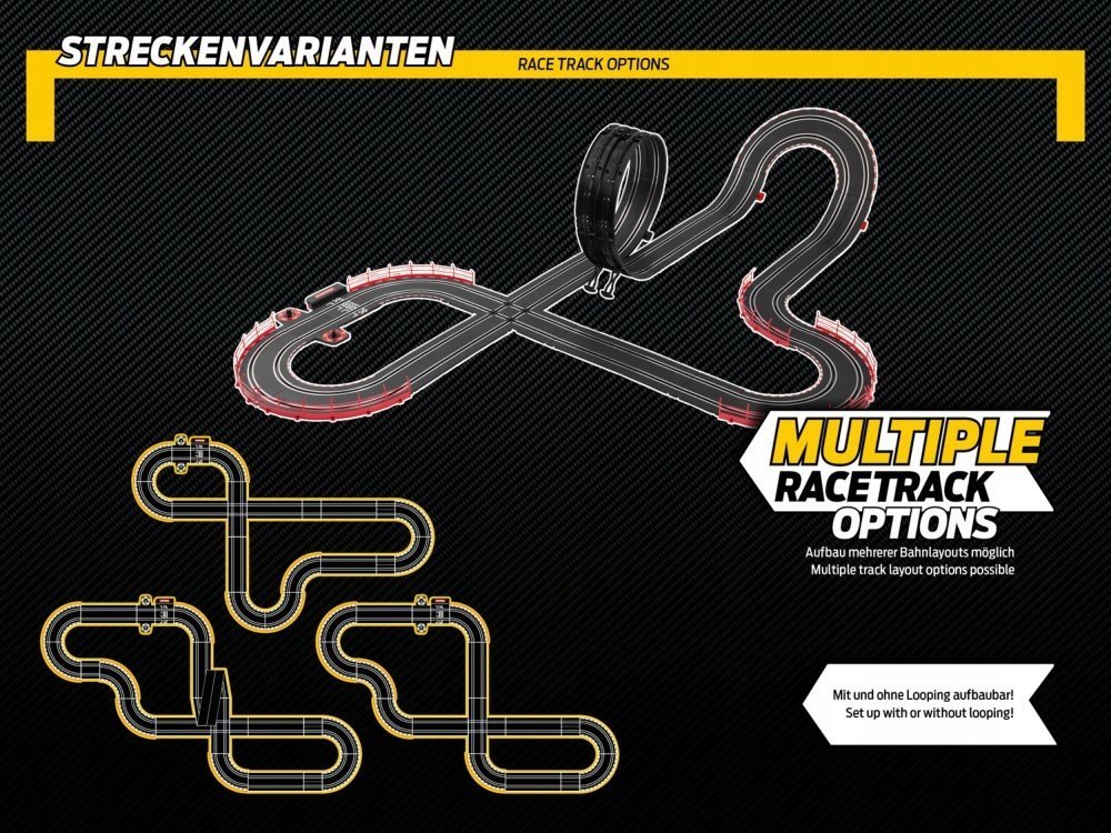 Carrera GO!!! Max Competition, závodní dráha