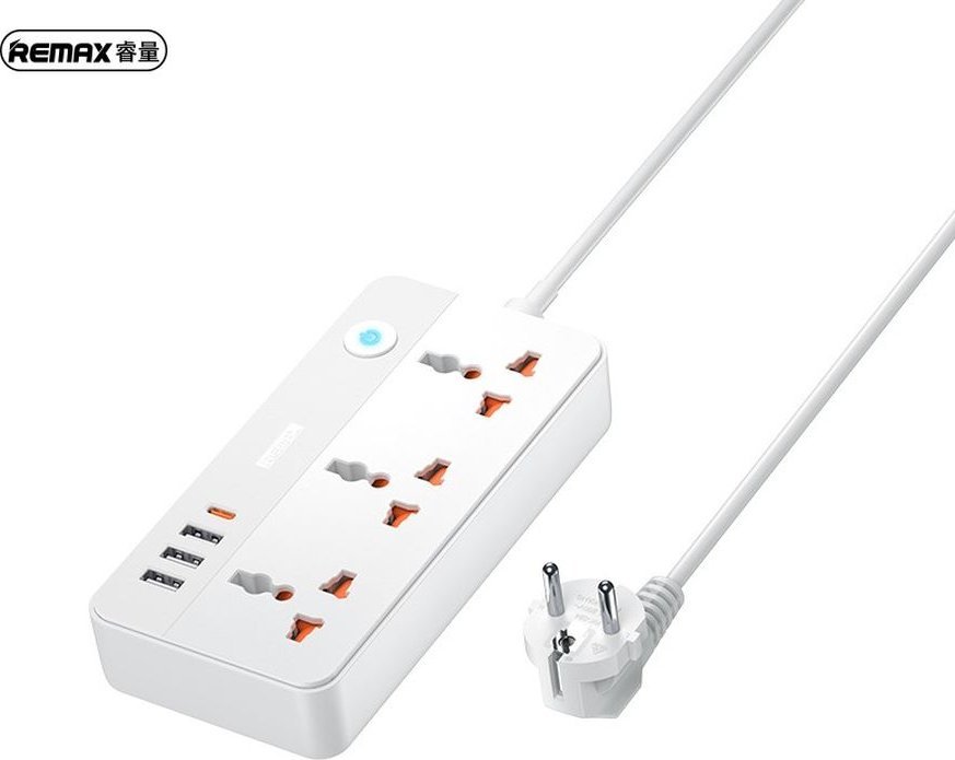 Remax Prodlužovací kabel Remax Kiddy Série 20W RP-U153 bílý