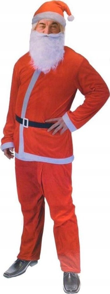 Kostým Santa Clause pro dospělé, polyester