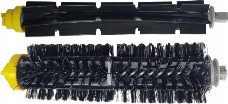 JETtools Sada kartáčů 2x gumový kartáč pro Irobot Roomba 600 700