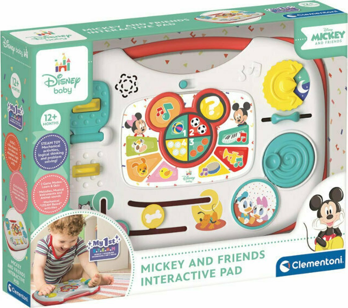 Clementoni Interaktivní podložka Clementoni Mickey a přátelé 17890