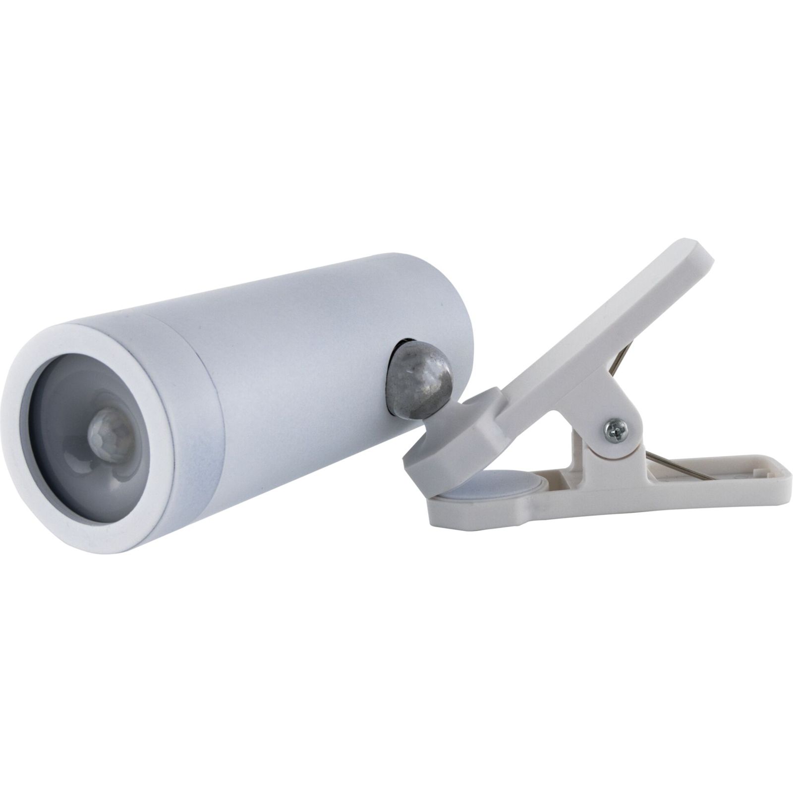 REV LED Akku Clip Leuchte mit Schalter, weiß 2014100300