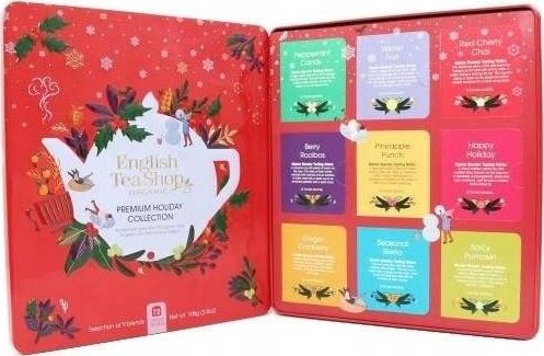 English Tea Shop English Tea Shop, Sada čajů v červené plechovce, 72 sáčků
