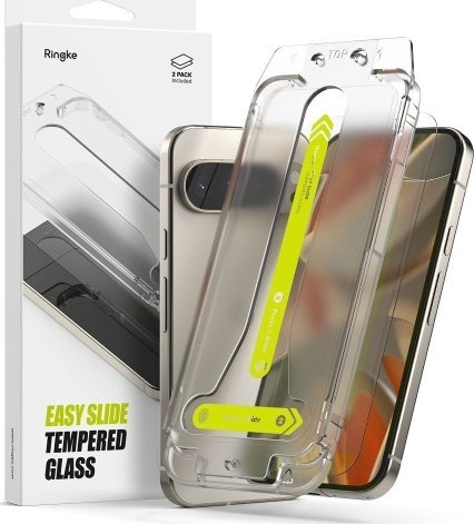 Ringke Tvrzené sklo Ringke Easy Slide 2 ks pro Google Pixel 9 / 9 Pro Clear