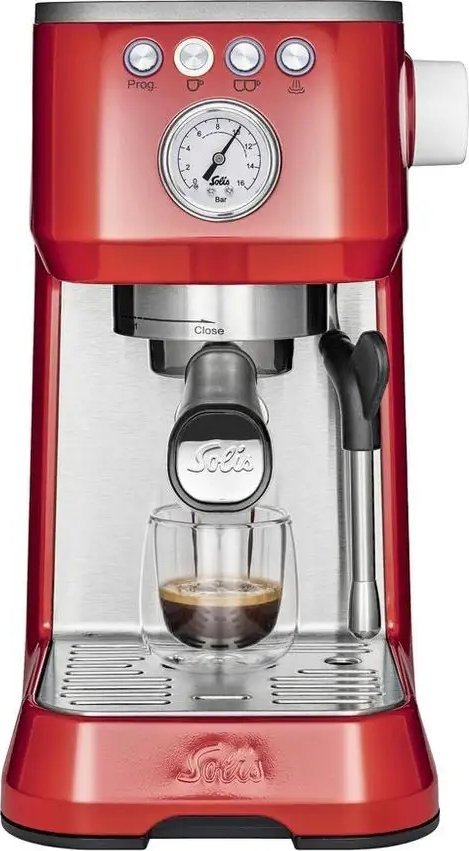 Solis Kávovar na espresso Barista Perfetta Plus červený