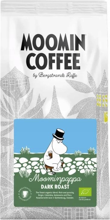 Bergstrands Kafferosteri Bergstrands Kafferosteri zrnková káva - Moomin Coffee - Moominpappa 250g