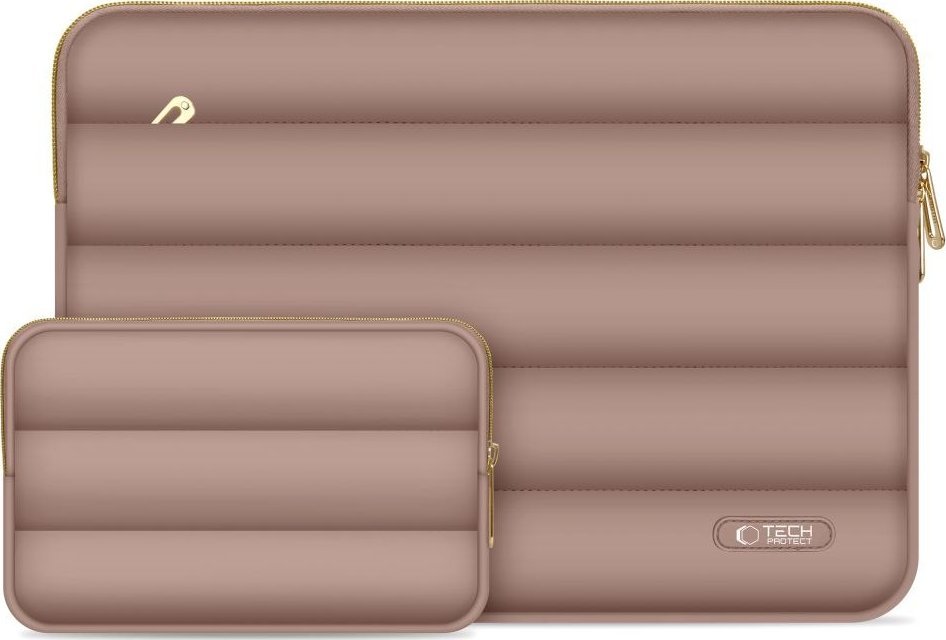 Tech-Protect Taška TECH-PROTECT PUFFY NA NOTEBOOK 15-16 WALNUT