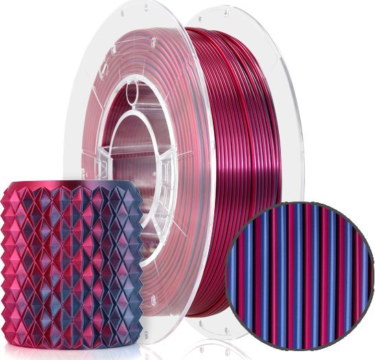 ROSA3D filament ROSA3D PLA Magic Silk 1,75 mm Midnight City 300g