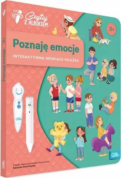 Albi Čteme s Albikem - Poznávám emoce 3+