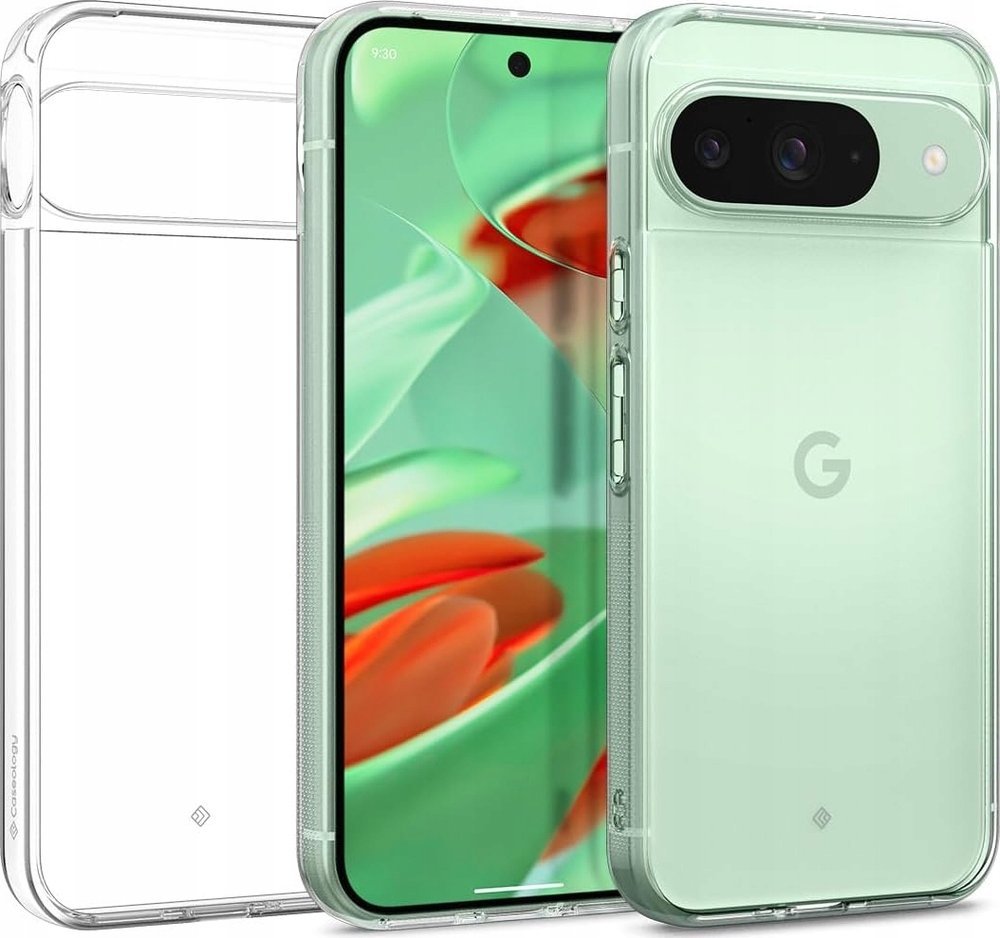 Spigen Spigen Caseology Capella, křišťálově čisté - Google Pixel 9 Pro/Pixel 9