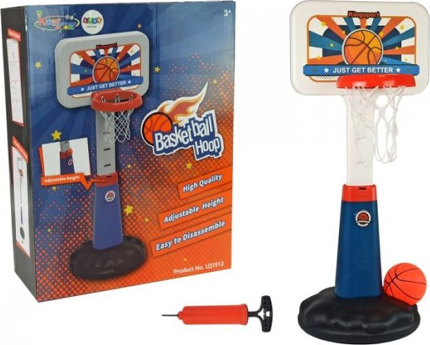 Lean Sport Dětská basketbalová sada koš na týmovou hru, 125 cm
