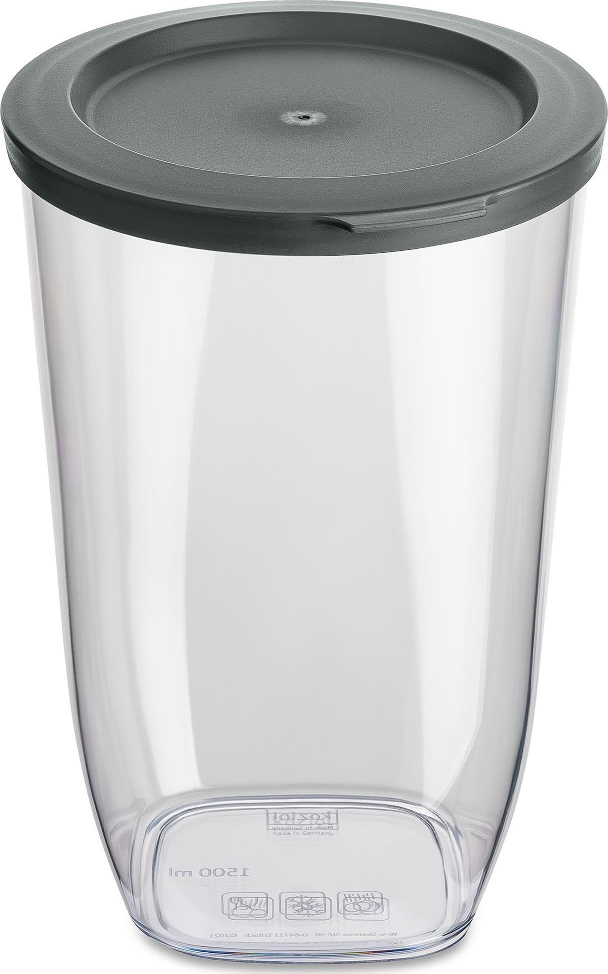 Koziol Plastová nádoba na sypké potraviny CONNECT, vzduchotěsná, 1500 ml, KOZIOL