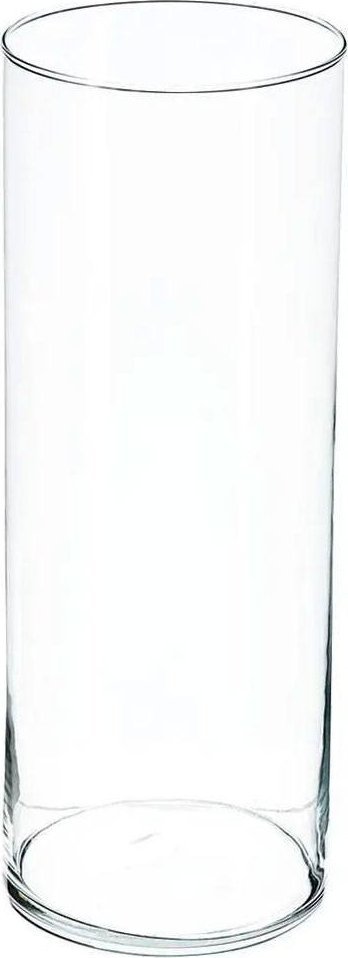 Atmosphera Skleněná váza VÁLEC, 40 cm