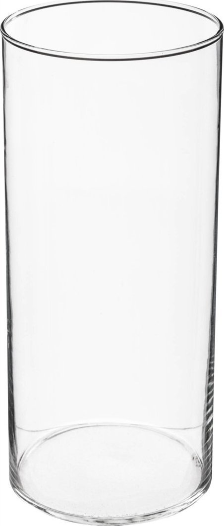 Atmosphera Skleněná váza VÁLEC, 30 cm