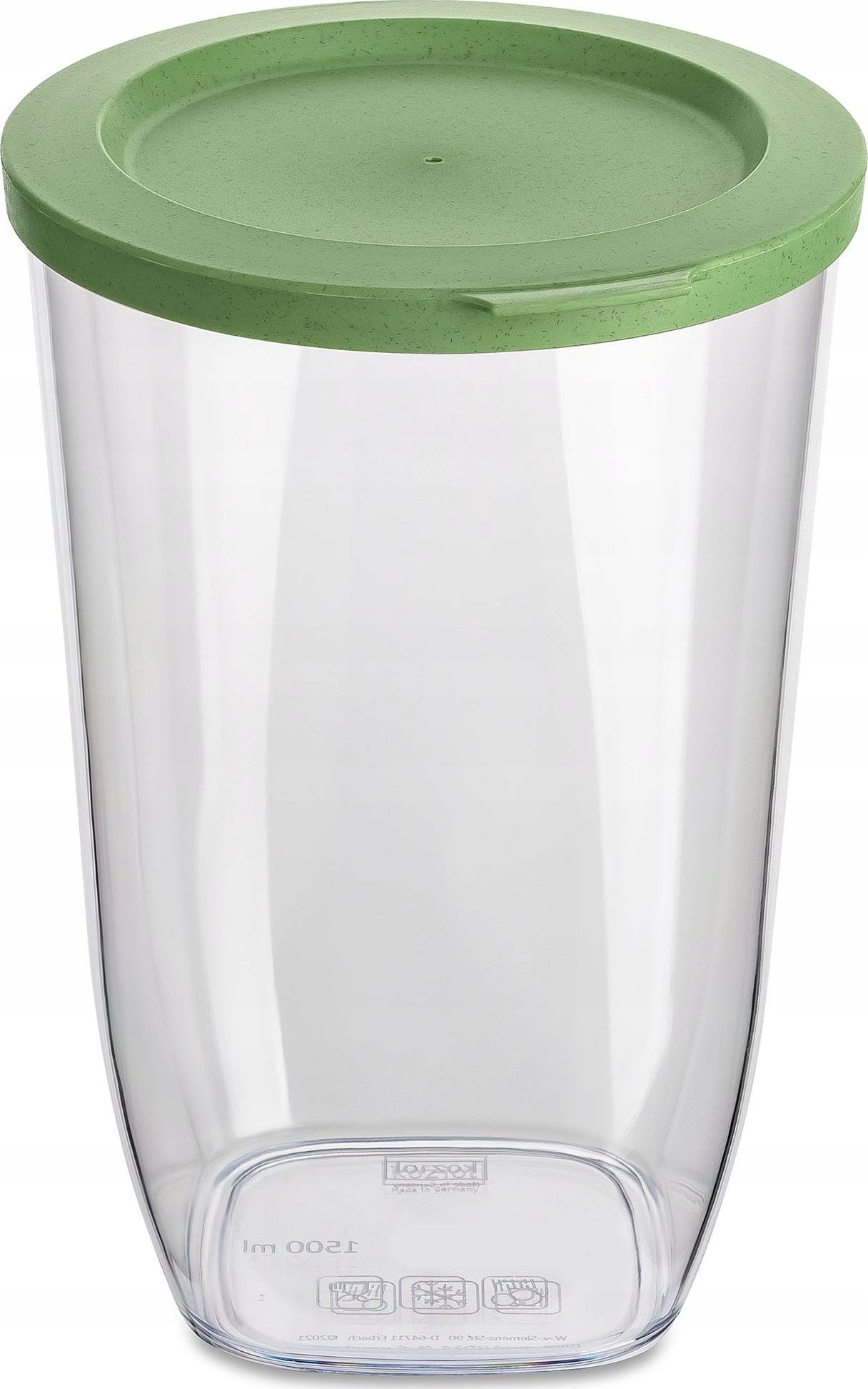 Koziol Plastová nádoba na sypké potraviny CONNECT, vzduchotěsná, 1500 ml, KOZIOL