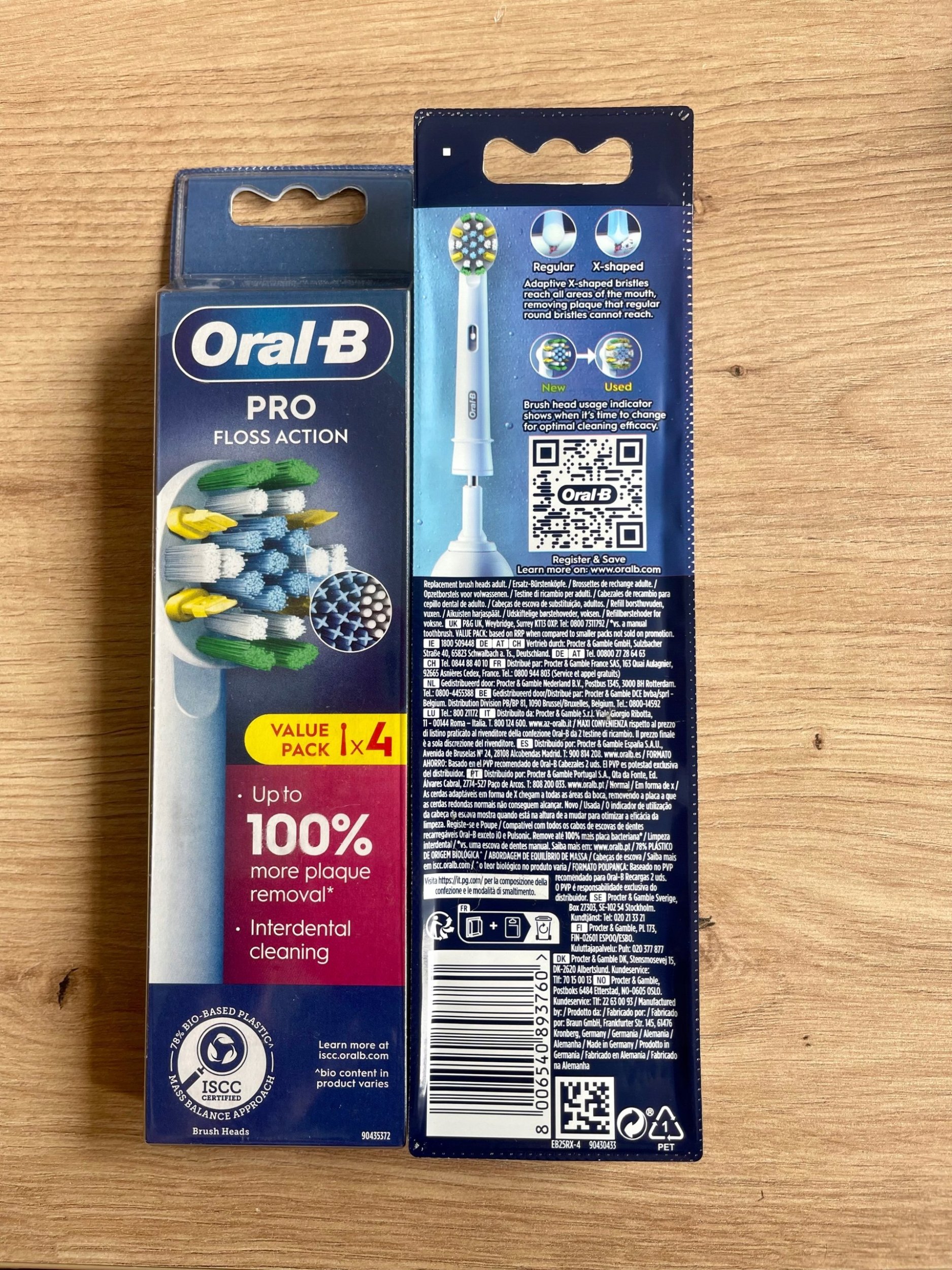 Oral-B Hlavice kartáčku HLAVE KARTÁČKU ORAL-B BRAUN EB25-4