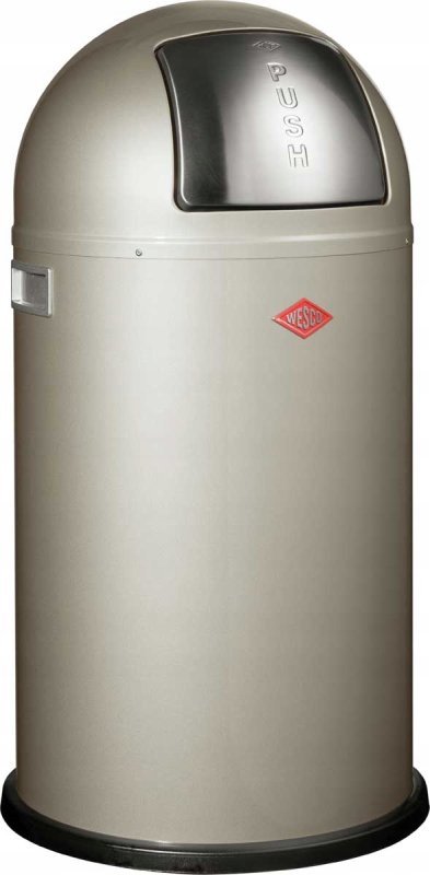 Wesco Odpadkový koš Odpadkový koš Wesco č. Stříbrný 50l Pushboy Wesco