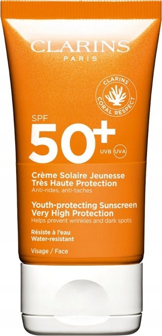 Clarins Opalovací krém na obličej SPF50 50 ml