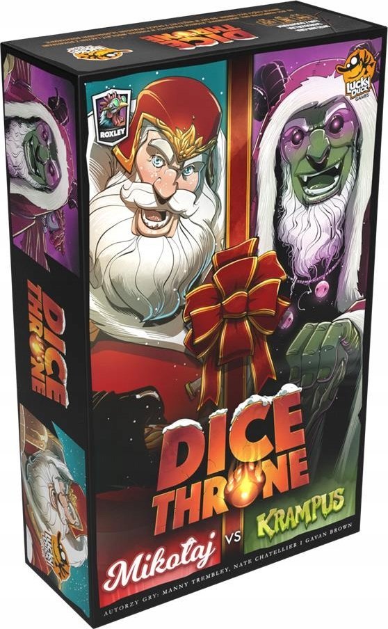 Lucky Duck Games Kostková hra o trůn - Santa vs. Krampus