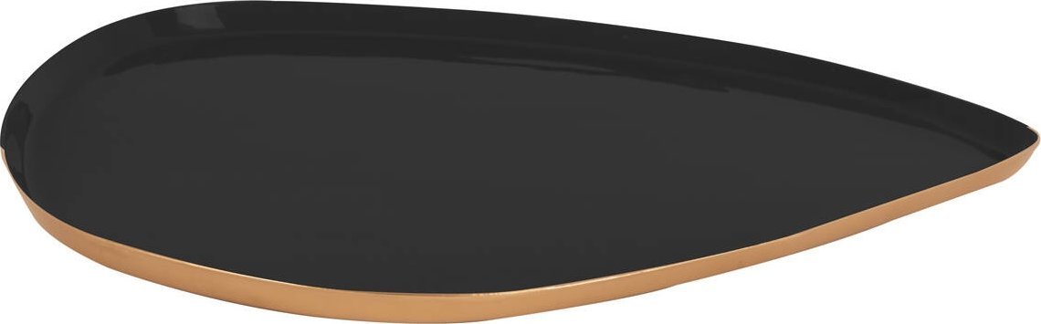 Podnos na parfém Present Time MILA, kov, 26 x 29,5 cm