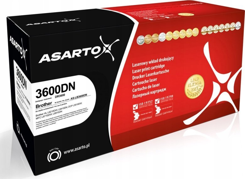 Asarto Asarto buben pro Brother 3600DN | DR3600 | 75000 pp | černý