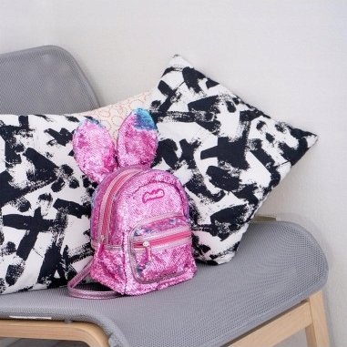 Pěkný batoh Girabrilla Bunny fialový