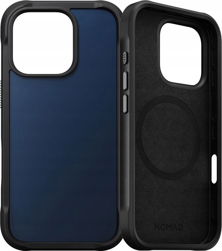 Pouzdro Nomad Nomad Rugged, atlanticky modré - iPhone 16 Pro