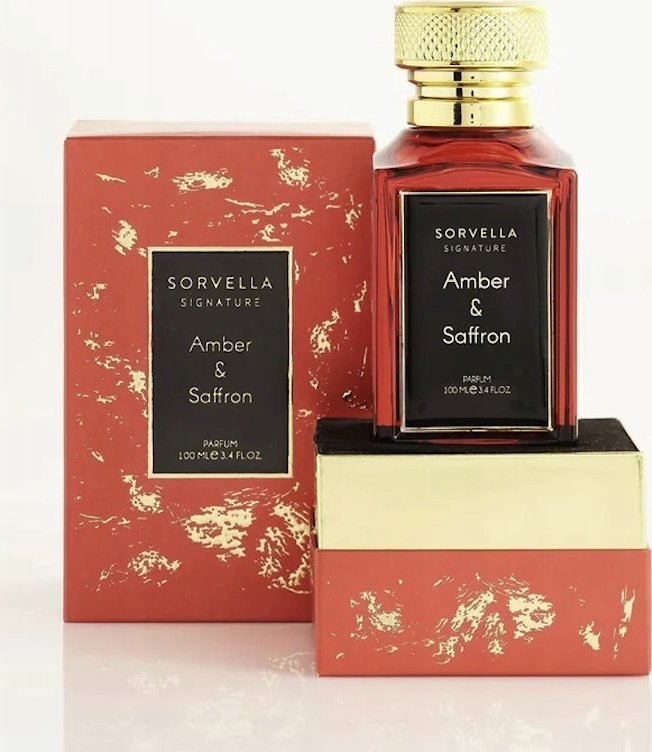 Alkotest SORVELLA Signature Amber &amp; Saffron PARFUM sprej 100ml