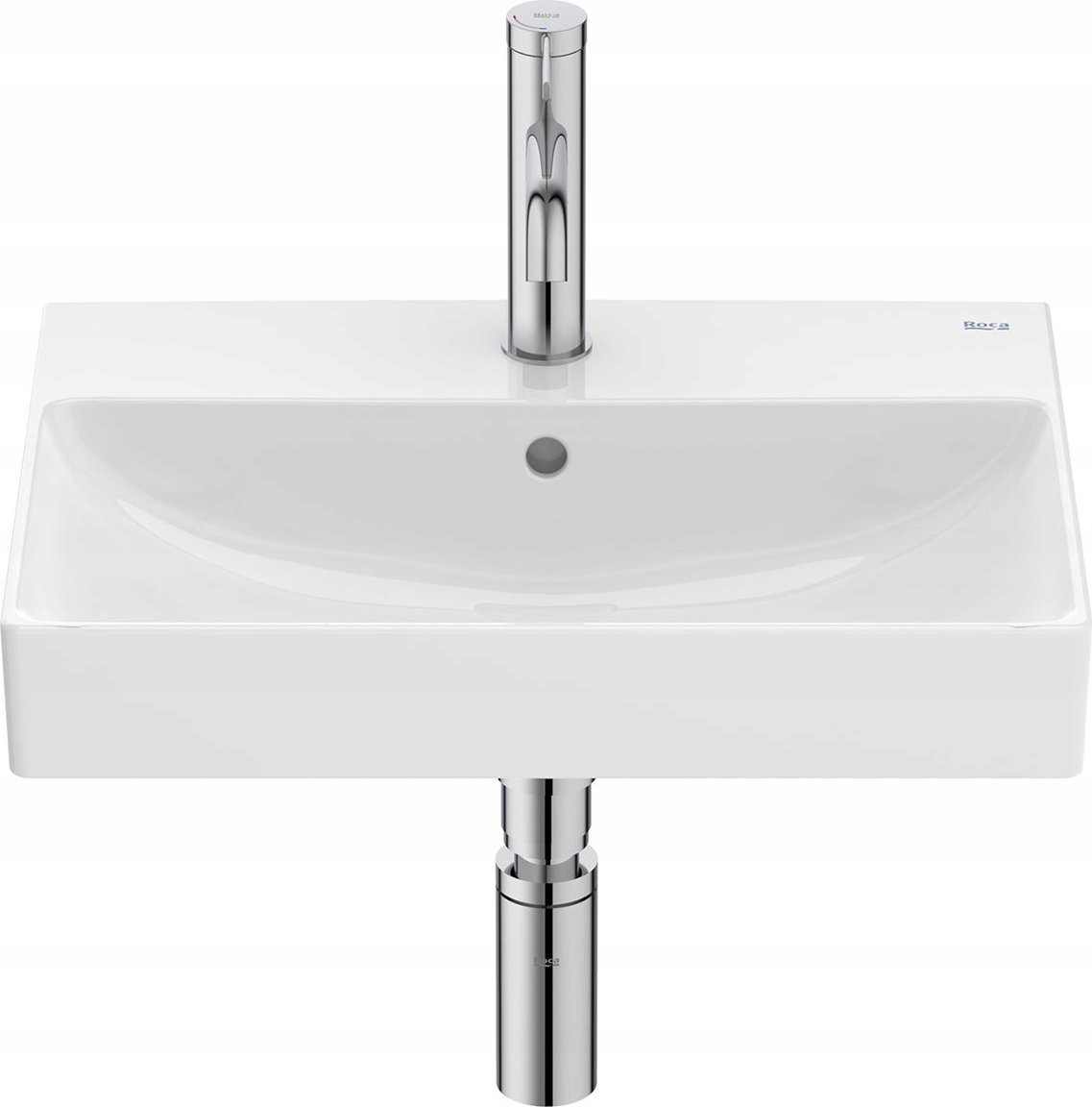Umyvadlo A32768E000 / ROCA / ONA / ZÁVĚSNÉ UMYVADLO 50X36 CM COMPACTO FINECERAMIC® BÍLÝ LESK /