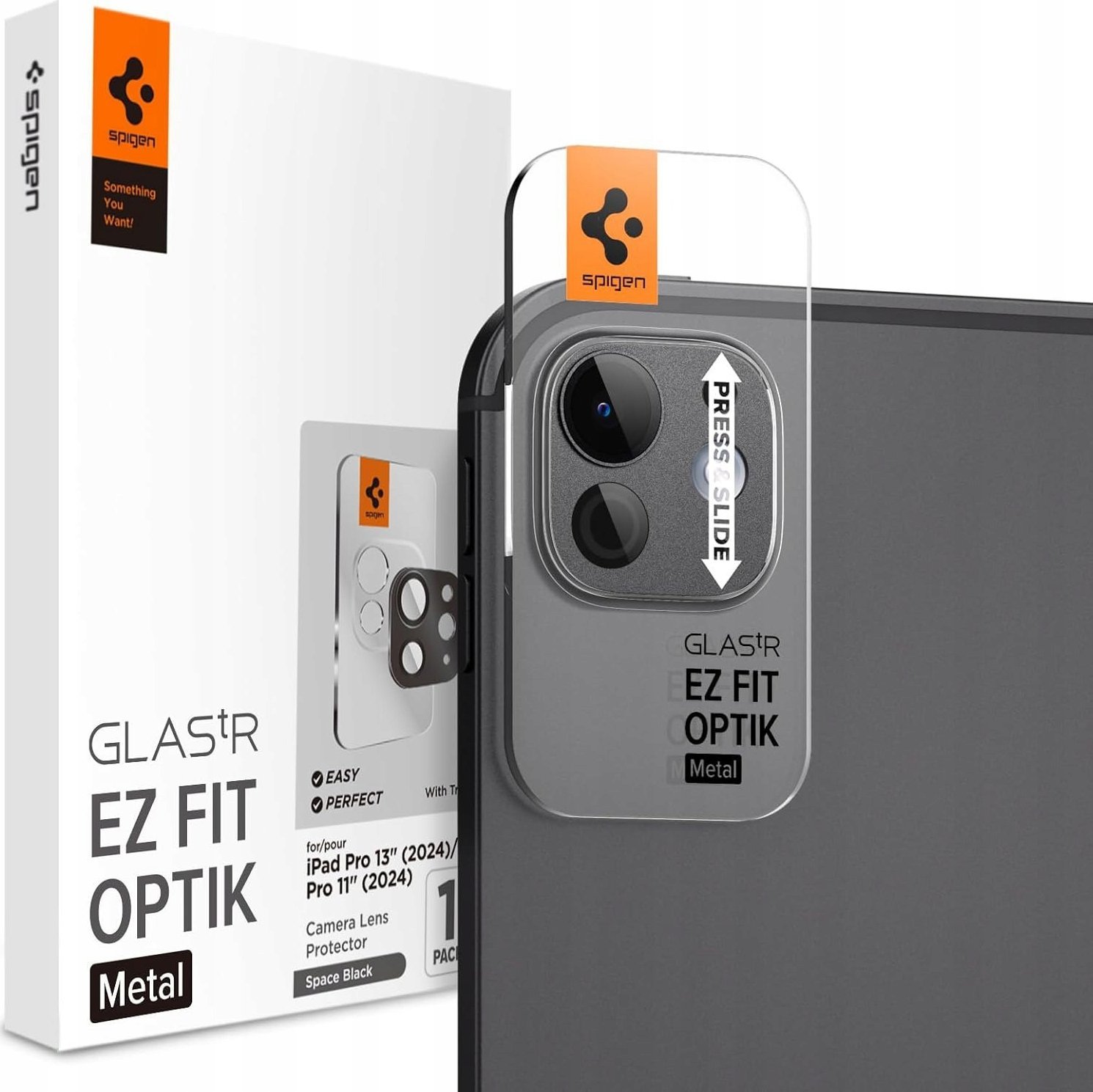 Spigen Glass tR EZ Fit Optik Pro pro iPad Pro 11  M4/iPad Pro 13  M4 - Space Black