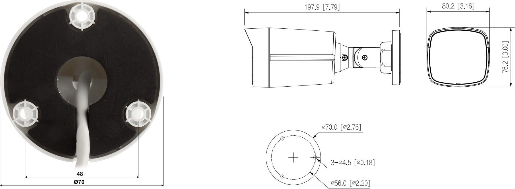 IP kamera Dahua Technology IPC-HFW1239TL1-A-IL-0360B Smart Dual Light IP KAMERA - 1080p 3,6 mm DAHUA