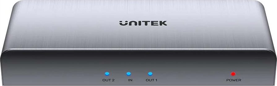 Unitek Rozbočovač HDMI signálu 1 vstup - 2 výstupy 4K