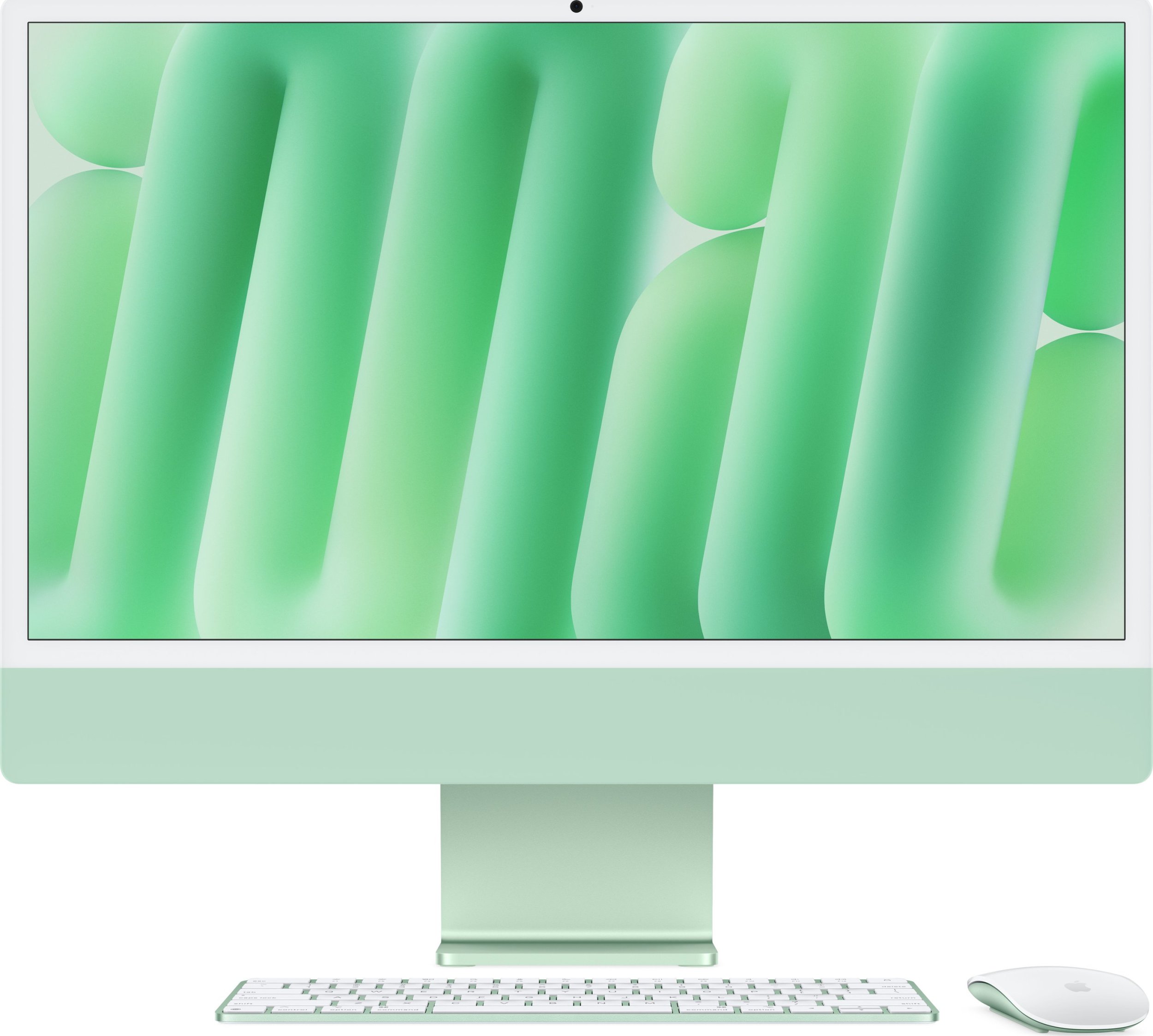 Apple iMac 24 palců: M4 8/8, 16 GB, 256 GB SSD – zelený