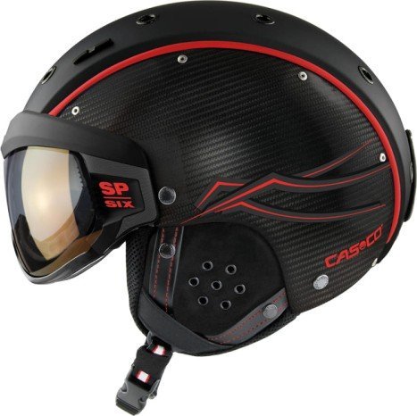 Casco  KASK SP-6 Limited Race Carbon černo-červená M 54-58 cm