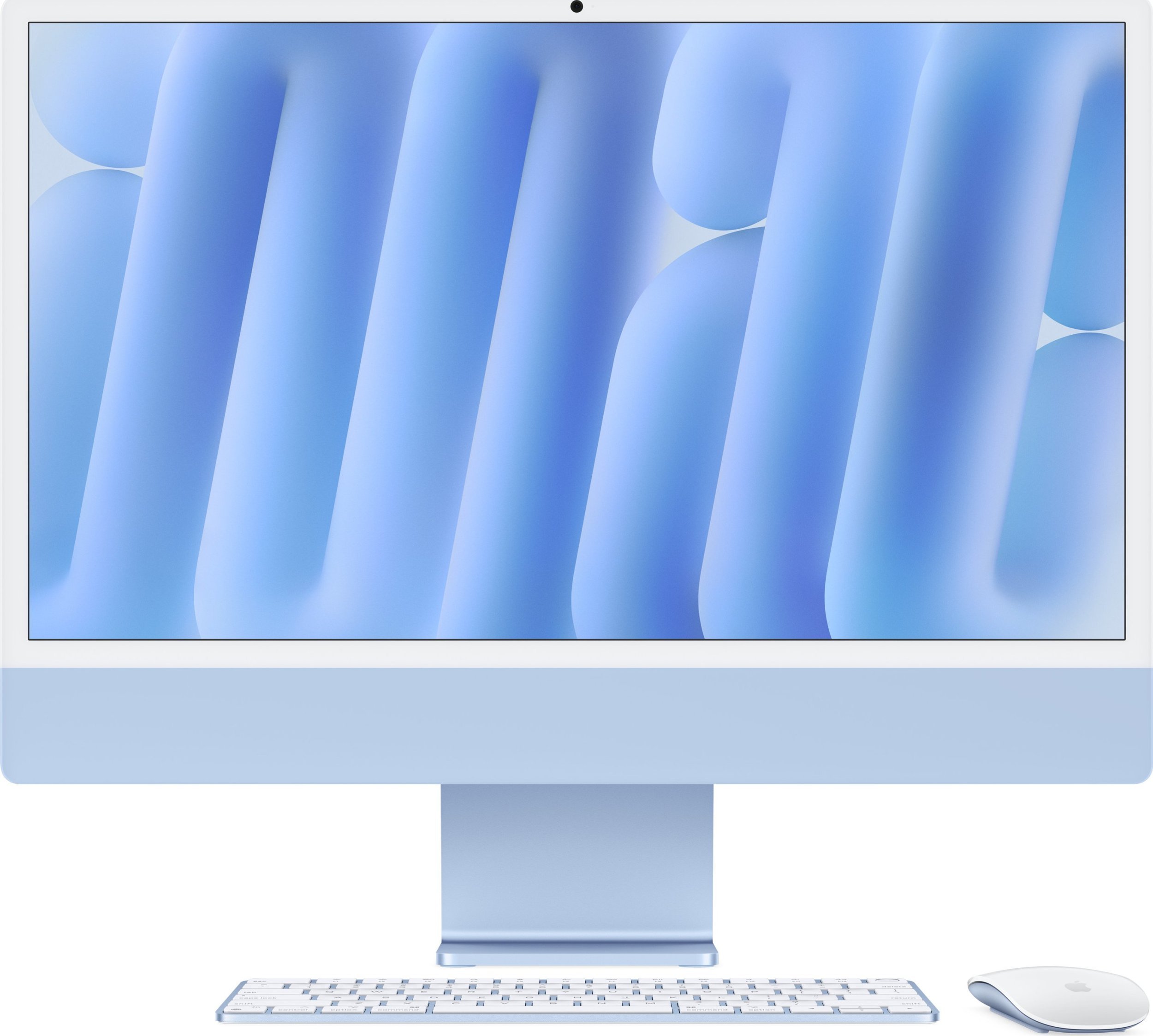 Apple iMac 24 palců: M4 10/10, 16 GB, 512GB SSD - modrý