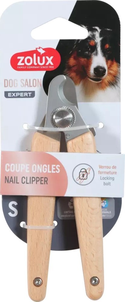Zolux ZOLUX dřevěné nůžky na psí drápky PSÍ SALON S