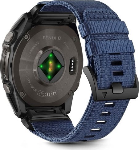 Tech-Protect NYLONOVÝ POUZDRO TECH-PROTECT CLASSIC GARMIN FENIX 5X / 5X PLUS / 6X / 6X PRO / 7X / 8 (51 MM) TMAVĚ MODRÁ
