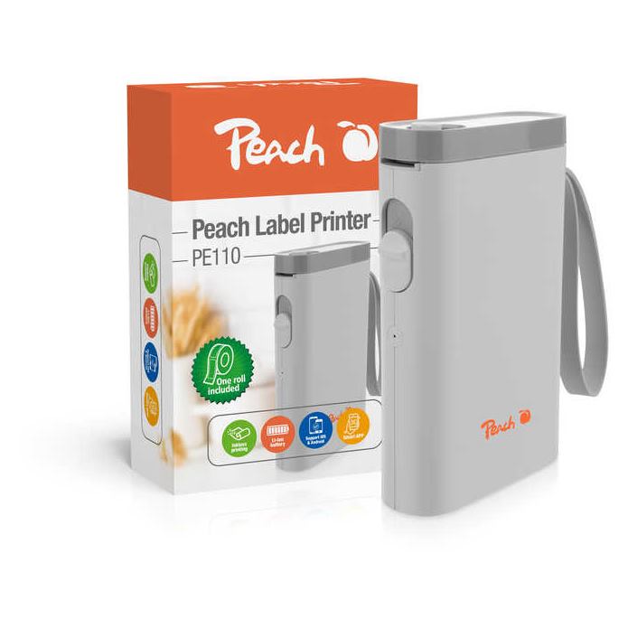 Peach PE110, tiskárna etiket