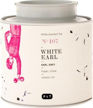 Paper &amp; Tea Paper & Tea White Earl - sypaný čaj - plechovka 40g